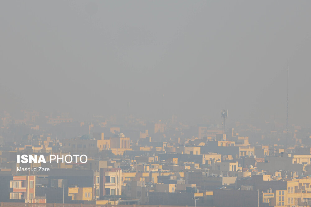آلودگی هوا یزد – ۶ دی