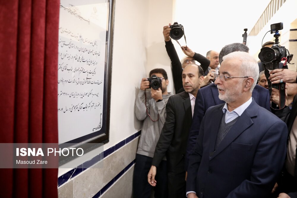 بهره‌برداری از آموزشگاه ۱۸ کلاسه با حضور وزیر کشور در یزد
